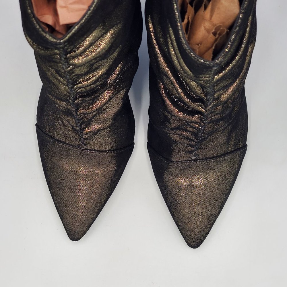 Nine West Shimmery Stiletto Booties - NWOT - Picture 8 of 17